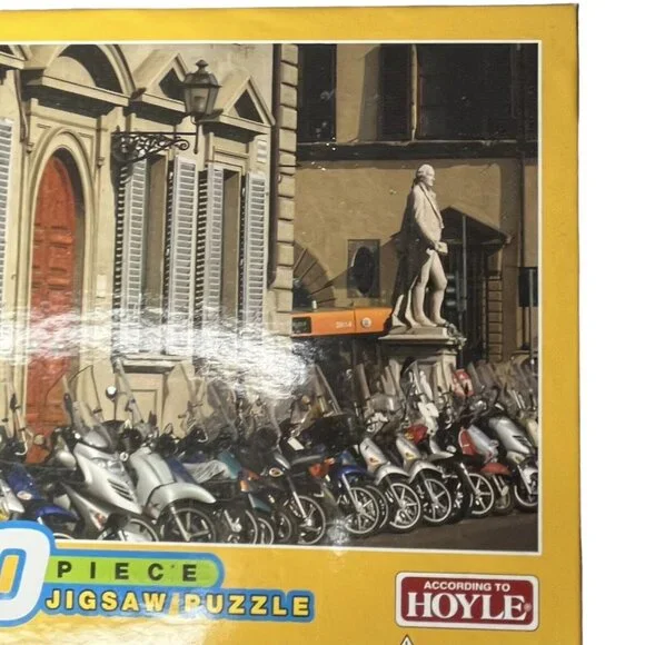 According to Hoyle 500 Piece Jigsaw Puzzle Motorcycles - Picture 3 of 4